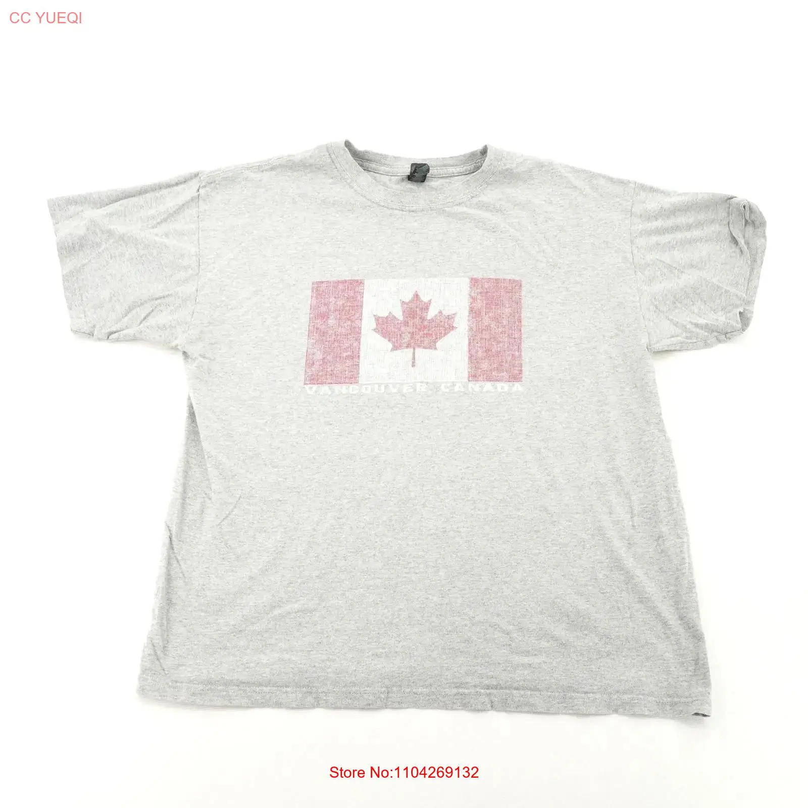 Vintage Fashion Vancouver - M O Gold Vancouver Canada Flag