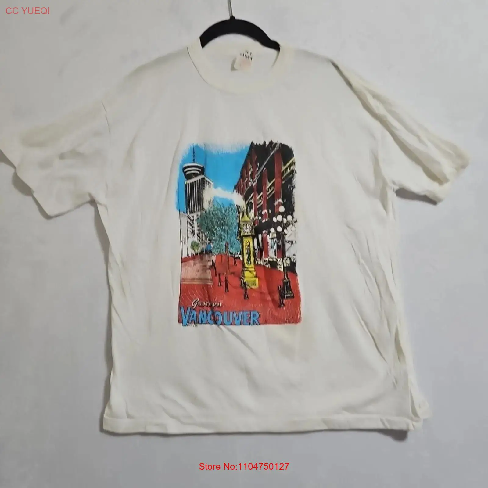 Vintage Fashion Vancouver - Vintage 1988 Gastown Vancouver City T
