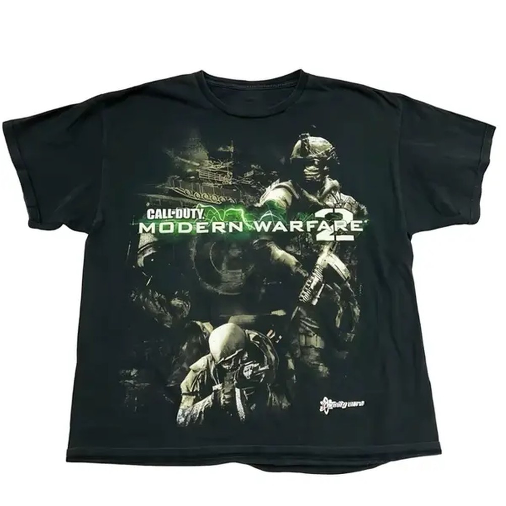 Vintage Fashion Ai - Modern Warfare 2 T-Shirt, COD Game