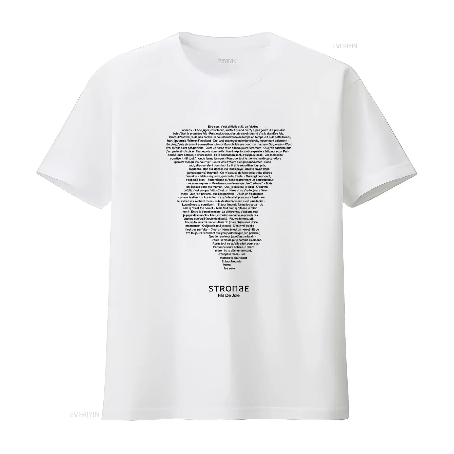Vintage Fashion De - Stromae Fils de Joie Lyrics Print