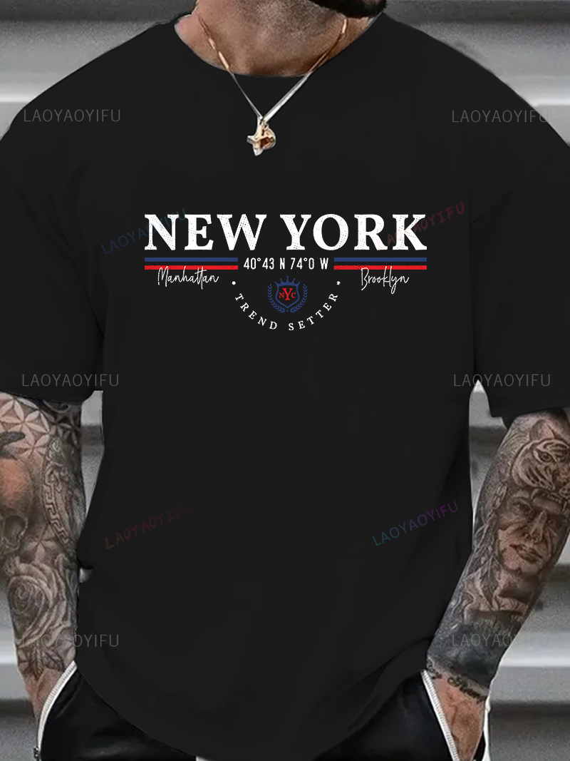 New York Letter Graphic Tee Un - огляд і ціна Vintage Fashion York