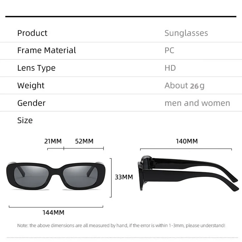 Vintage Small Square Sunglasse - огляд і ціна Vintage Fashion De