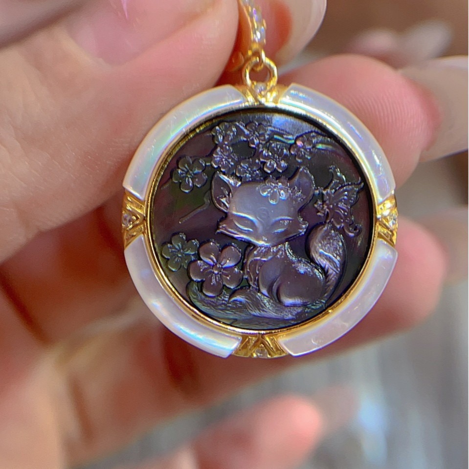 925 Sterling Silver Shell Came - огляд і ціна Vintage Fashion Center