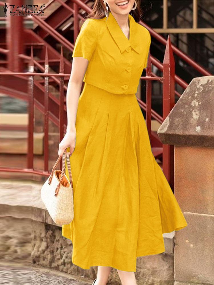 ZANZEA Women Two Piece Sets 20 - огляд і ціна Vintage Fashion Pieces