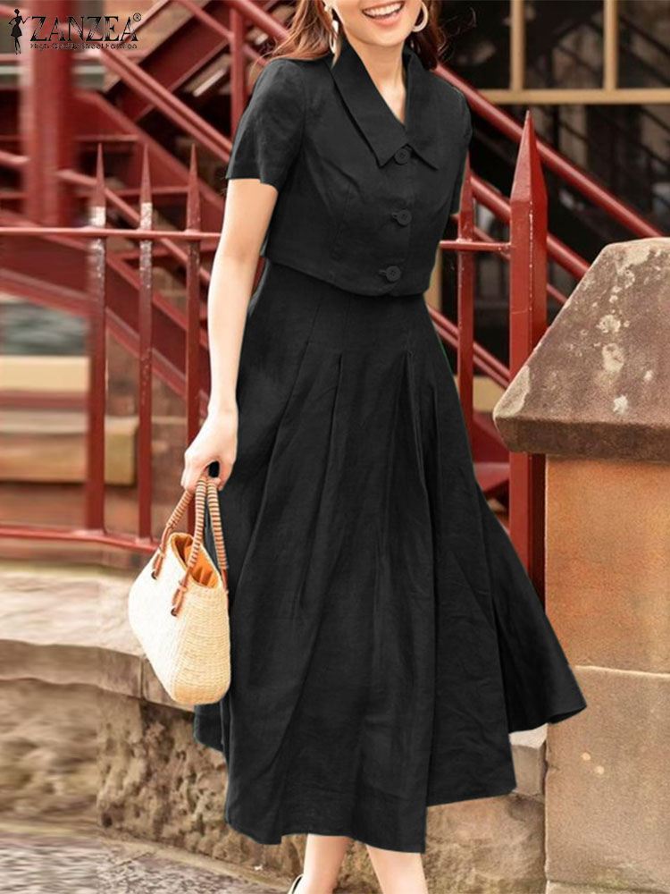 ZANZEA Women Two Piece Sets 20 - огляд і ціна Vintage Fashion Pieces