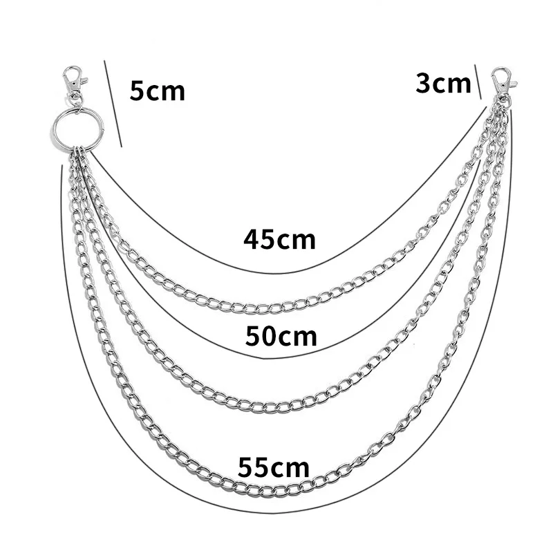 Layer Metal Belt Chain Punk Ho - огляд і ціна Vintage Fashion Ai
