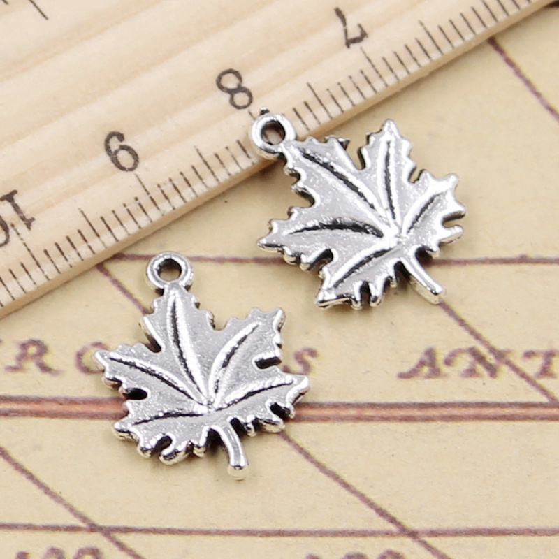 20pcs Charms Canada Maple Leaf - огляд і ціна Vintage Fashion Canada