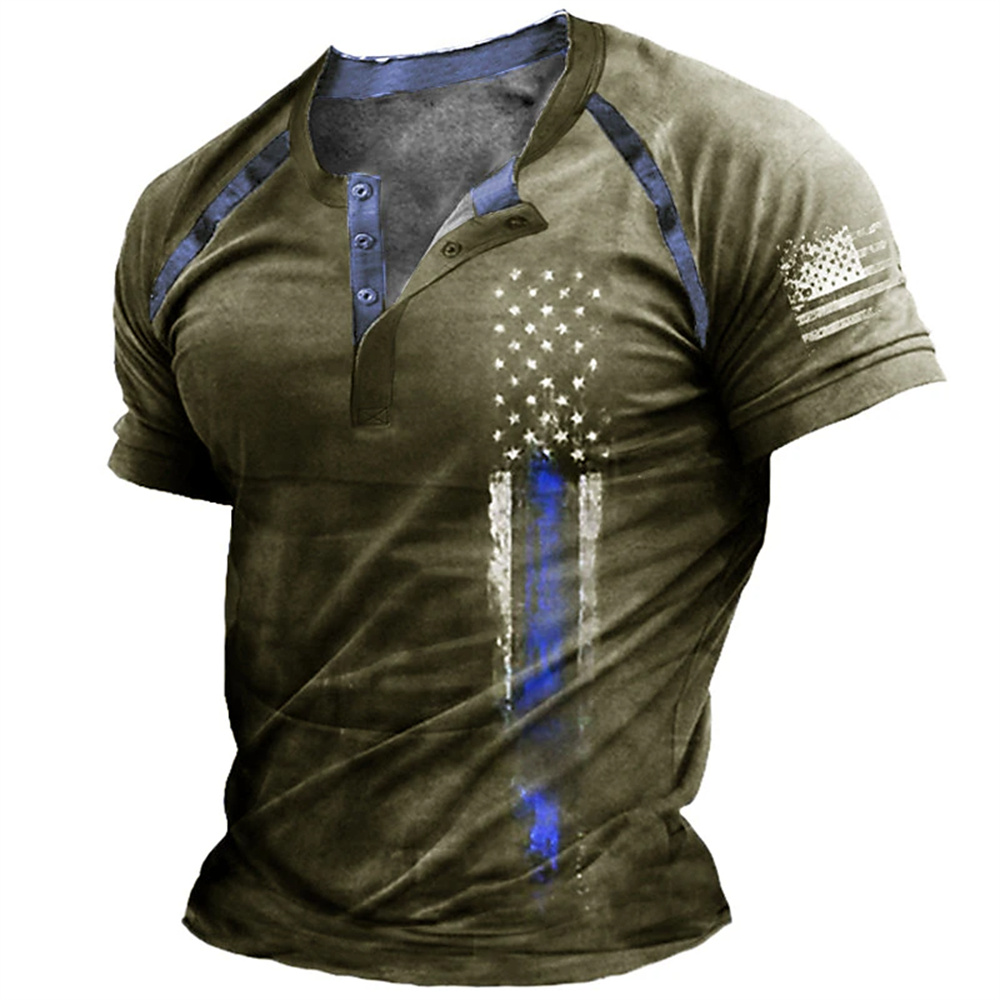 Funny 3D American Flag Print M - огляд і ціна Vintage Victorian Fashion