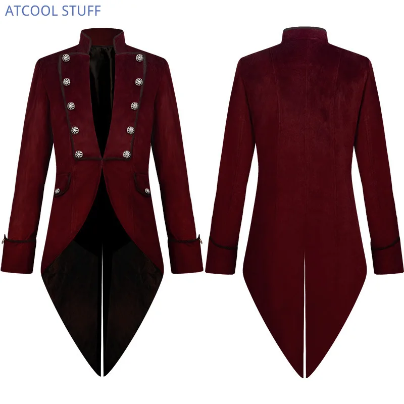 Classic Velet TailCoat Medieva - огляд і ціна Vintage Victorian Fashion