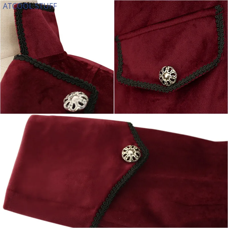 Classic Velet TailCoat Medieva - огляд і ціна Vintage Victorian Fashion