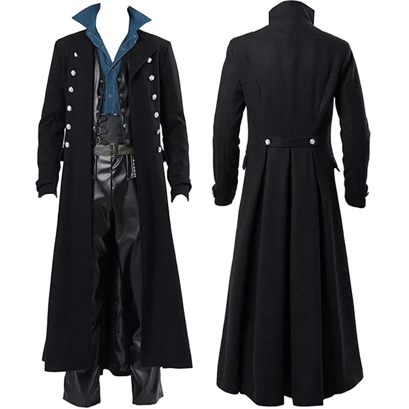 Medieval Men's Pirate Costume  - огляд і ціна Vintage Victorian Fashion
