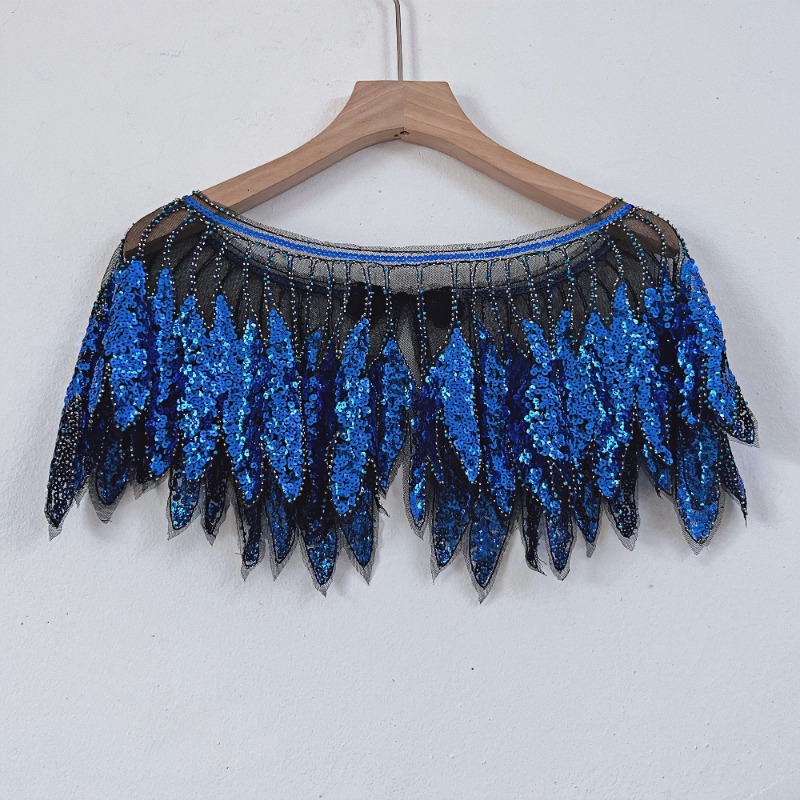 Ladies Sequins Leaf Lace Flapp - огляд і ціна Vintage Fashion Fabrics