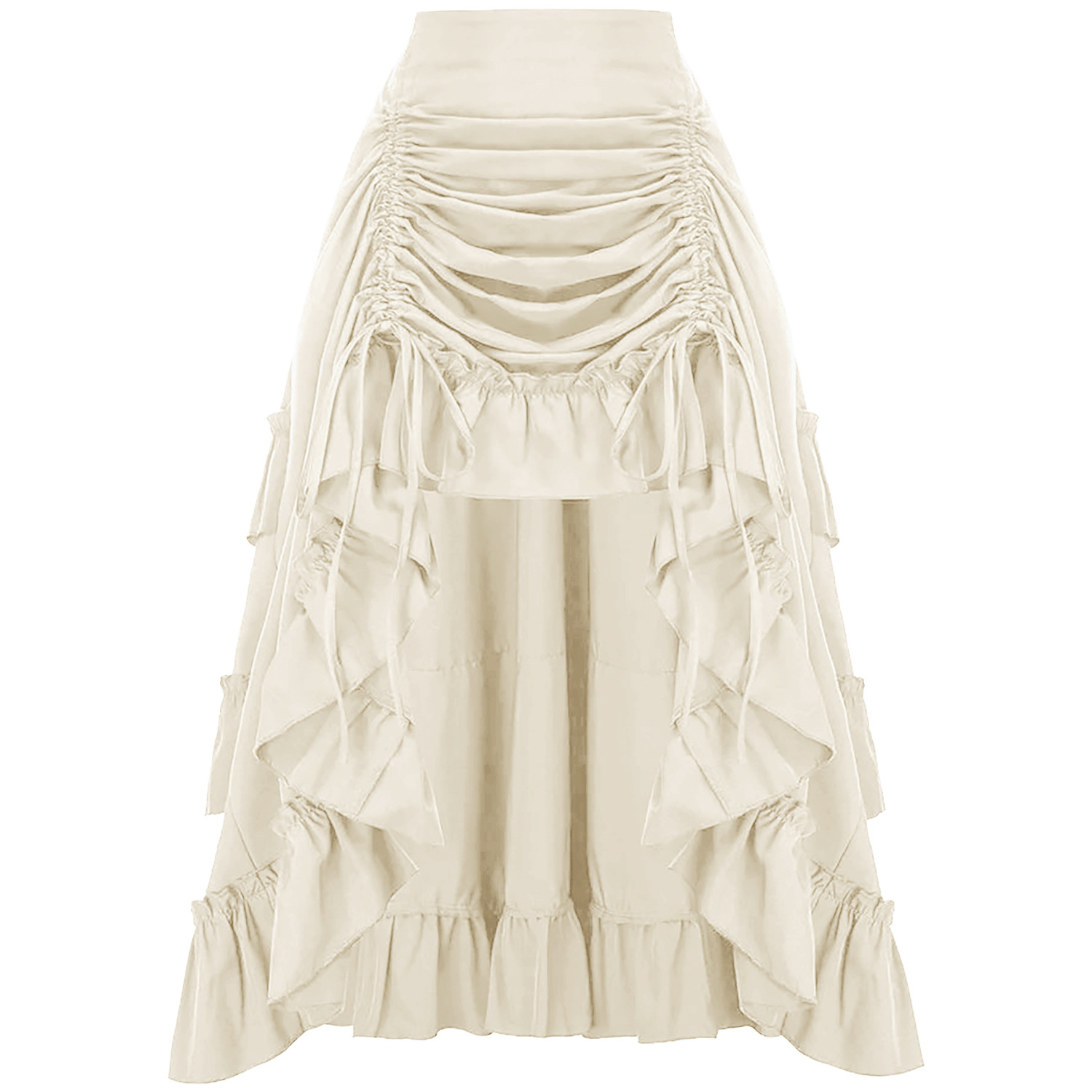 Ruffled High Waisted Long Vict - огляд і ціна Vintage Victorian Fashion