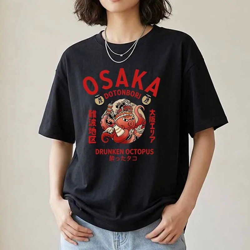 Vintage Osaka Print T-shirts W - огляд і ціна Vintage Fashion Osaka