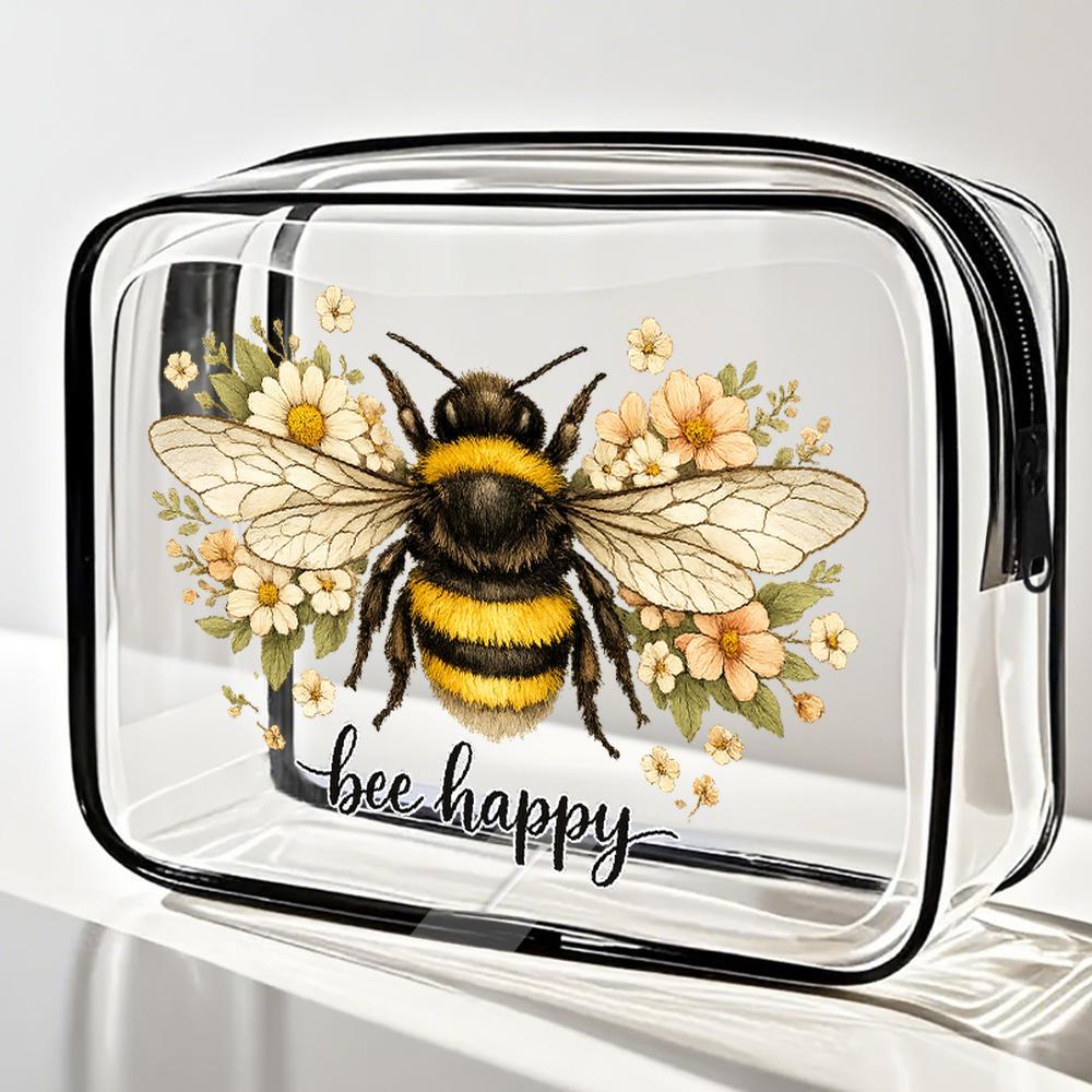 Travel Makeup Cases Bumble Bee - огляд і ціна Vintage Fashion Org