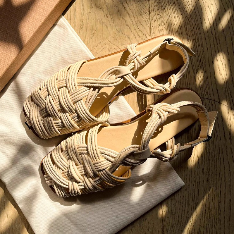 Vintage Hand-woven Flat-bottom - огляд і ціна Vintage And Modern Fashion