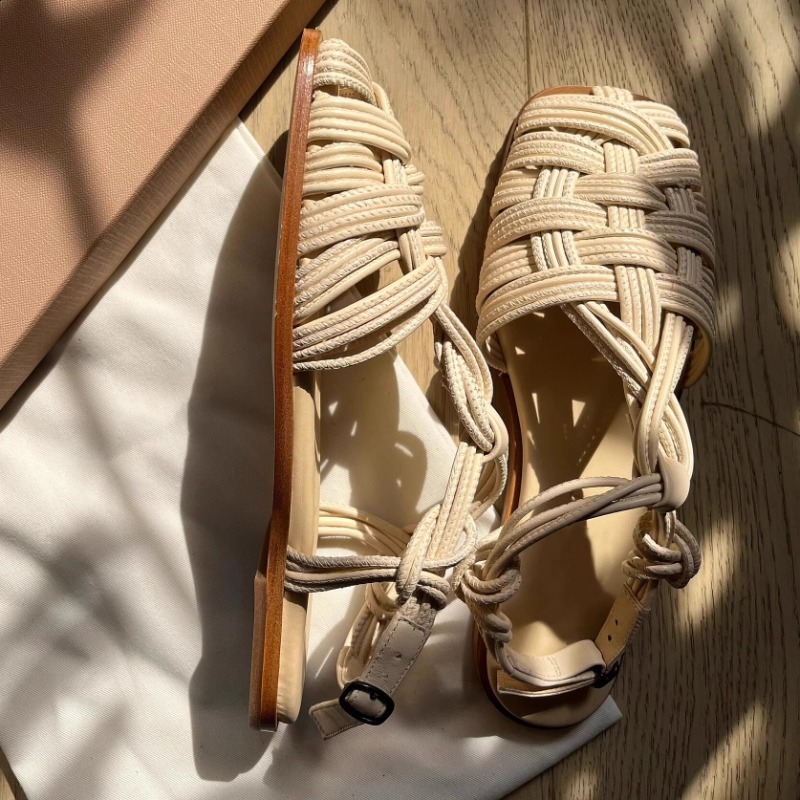 Vintage Hand-woven Flat-bottom - огляд і ціна Vintage And Modern Fashion